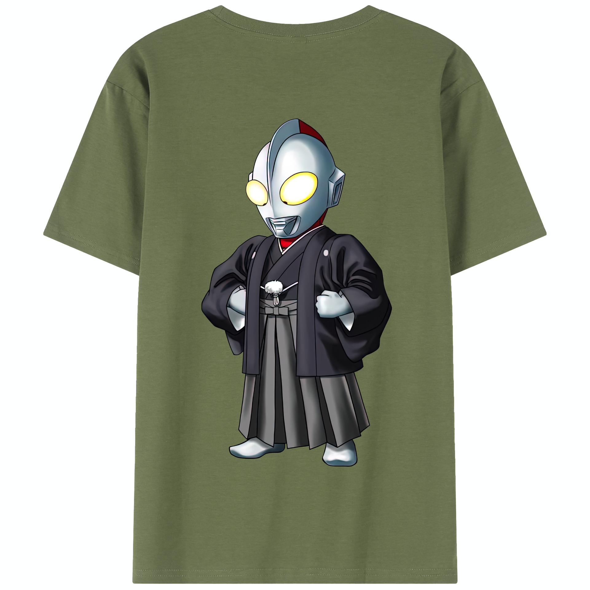 （画像用） ウルトラマン Ultraman 綿100％半袖Tシャツ（背面プリント）